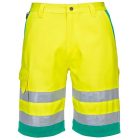 L043 - Hi-Vis könnyű poli-pamut jólláthatósági munkavédelmi rövidnadrág több színben