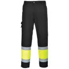 L049 - Hi-Vis könnyű, kéttónusú Combat jólláthatósági munkavédelmi nadrág