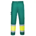 L049 - Hi-Vis könnyű, kéttónusú Combat jólláthatósági munkavédelmi nadrág
