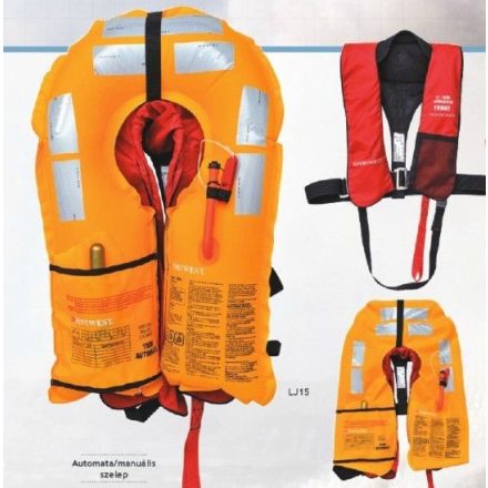 Portwest LJ15 150N Triton Automata mentőmellény