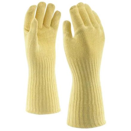 Rock Safety MAMMOTH-4T-LIN-LO Négyszálas kötött Kevlar® kesztyű, bélelt