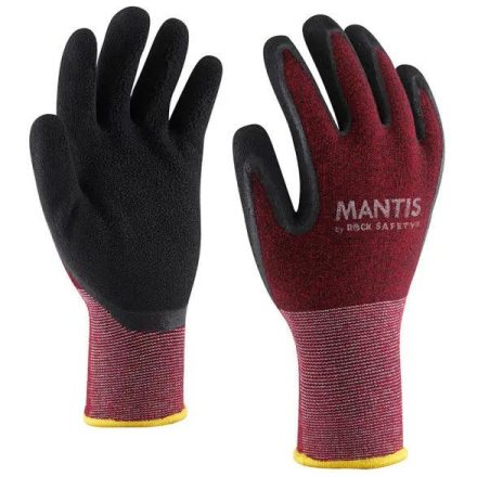 Rock Safety MANTIS Pamut/spandex szerelőkesztyű hablatex tenyérmártással