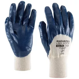 Rock Safety MARABOU-A Nitrilmártott pamut kesztyű