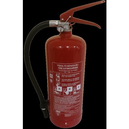 4 KG-OS PORRAL OLTÓ TŰZOLTÓ KÉSZÜLÉK + FÉMFÜGGESZTŐ – OLTÁSTELJESÍTMÉNY 21A 113B C – MBK20- 040PA-ABC-VR (MOB)