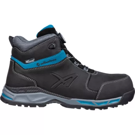 Albatros Tofane Black QL CTX Mid S7S ESD FO HRO SR munkavédelmi bakancs