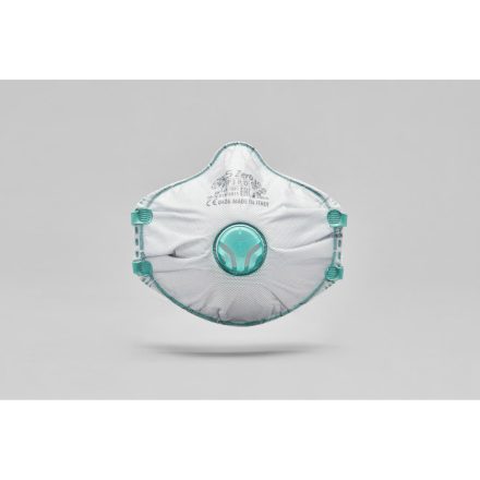 BLS 030 FFP3 szelepes Dolomit légzésvédő maszk hegesztett pánttal (10 db)