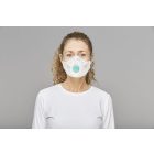 BLS Zer0 33 FFP3 Dolomit szelepes légzésvédő maszk (10db)