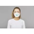 BLS Zer0 33 FFP3 Dolomit szelepes, aktív szenes légzésvédő maszk (10db)