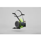 BLS 4100next dupla szűrős félálarc bajonett csatlakozóval, A2P2 NR szűrőkkel, készlet