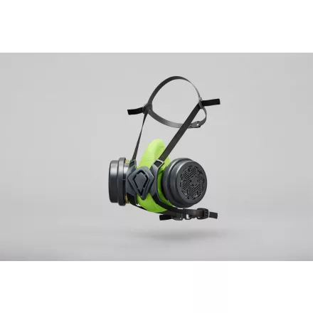 BLS 4400next dupla szűrős félálarc bajonett csatlakozóval, ABEK1P3 R szűrőkkel, készlet