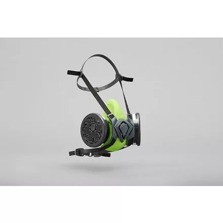 BLS 4500next dupla szűrős félálarc bajonett csatlakozóval, P3 R szűrőkke