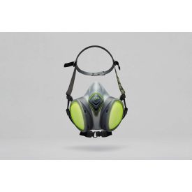   BLS 8100next gondozásmentes dupla szűrős félálarc, A1P2 R D szűrőkkel