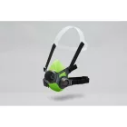 BLS SGE46 RD40 csatlakozós dupla szűrős félálarc, univerzális szűrőkkel