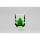 BLS SGE46 RD40 csatlakozós dupla szűrős félálarc, univerzális szűrőkkel