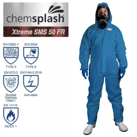 Chemsplash Xtreme SMS 50 lángálló overál 5/6
