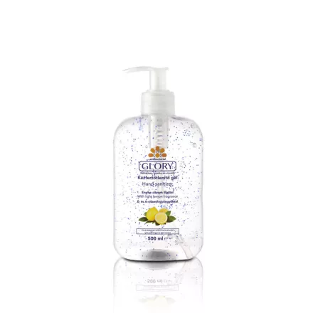 Citrom illatú kézfertőtlenítő 500ml gél