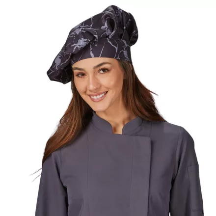 GARYS - unisex tépőzáras séfsapka nyomtatott mintás