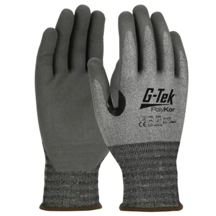 G-TEK PolyKor X7 kötött, NeoFoam® tenyérmártott munkavédelmi kesztyű