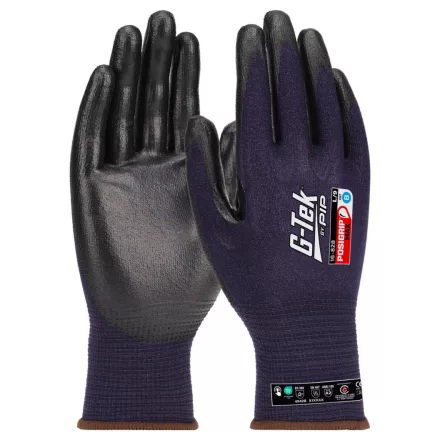G-TEK PosiGrip MAX 18G kötött, HPPE/nylon/spandex, PosiGripMax tenyérmártott munkavédelmi kesztyű