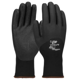   G-TEK 3RX 15G újrahasznosított poliészter/spandex, nitril 3/4 mártott munkavédelmi kesztyű