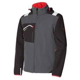   ISSALINE Posh softshell lélegző kabát vízálló cipzárral