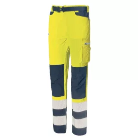   ISSALINE Hivis könnyű softshell 3M SCOTCHGARD® jól láthatósági stretch nadrág