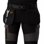 ISSALINE Wise 4-way stretch softshell nadrág lengő zsebekkel – dobozban