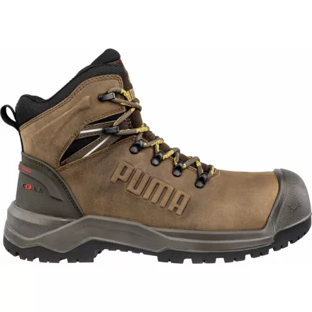 Puma Iron HD Brown Mid S3S FO LG CI SR munkavédelmi bakancs