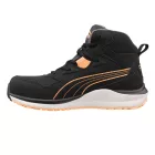 Puma Stepper BLK/Peach Mid S3S ESD HRO SR női munkavédelmi bakancs