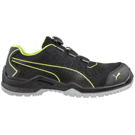 Puma Fuse TC Green Disc Low S1PS ESD FO SR munkavédelmi cipő