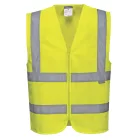 C375 -  Hi-Vis zippzáras mellény