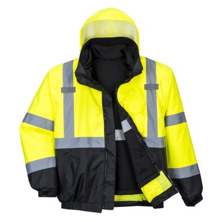 S365 - HiVis prémium 3 az 1-ben bomber kabát