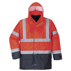 S768 - Jól láthatósági lélegző 5az1-ben kabát