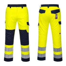   MV46YNRXXXL, Portwest Hi-Vis Modaflame nadrág, YeNa, méret: 3XL
