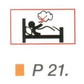 Ágyban dohányozni tilos! P21