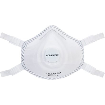 P305WHR, Portwest Egyszerhasználatos maszkok FFP3 FFP3 prémium légzésvédő maszk, Cikkszám: P305