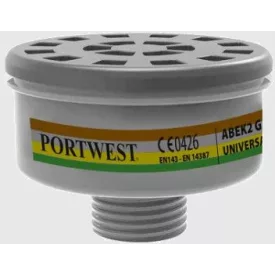   P926BKR, P926 - ABEK2 gáz szűrő - univerzális csatlakozás