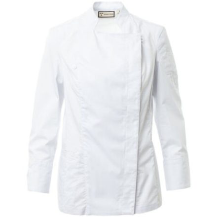 Payper Starred Mesh Lady női szakácskabát, fehér