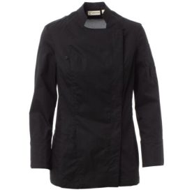 Payper Starred Mesh Lady női szakácskabát, fekete