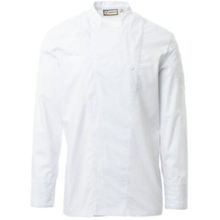 Payper Starred Mesh szakácskabát, fehér