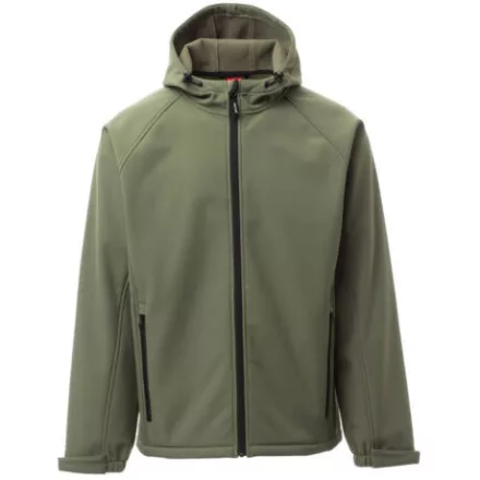 Payper Gale softshell kabát, katonai zöld