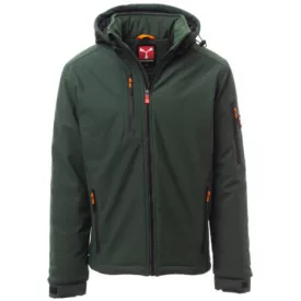 Payper Creek Pad bélelt softshell kabát erdőzöld/fekete