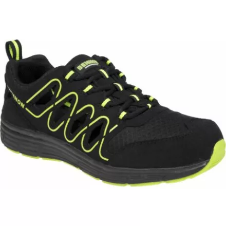 Bennon Rebel S1P zöld félcipő