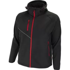 Bennon Force softshell kabát, fekete/piros