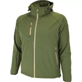Bennon Force softshell kabát, zöld/homok
