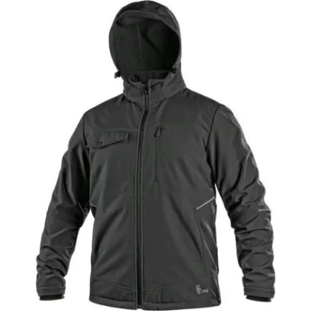 CXS Stretch softshell kabát, fekete