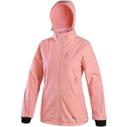 CXS Nevada női softshell kabát, barackszín