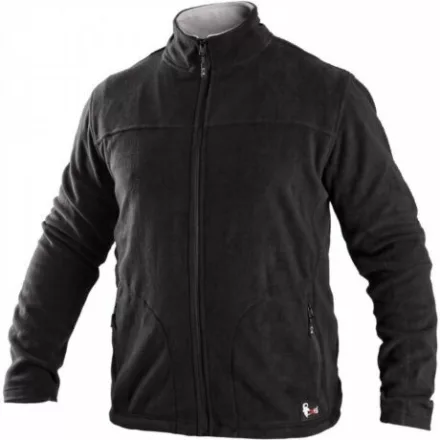 CXS Granby fleece pulóver, fekete
