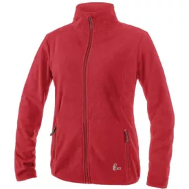 CXS Granby Lady női fleece pulóver, piros