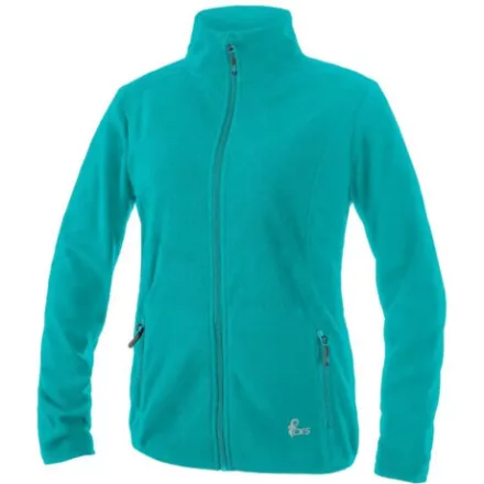 CXS Granby Lady női fleece pulóver, türkiz zöld
